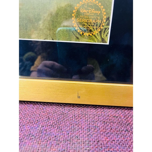 Walt Disney Company Limited Edition Serigraph WALT DISNEY STUDIOS BURBANK CA - Picture 8 of 14